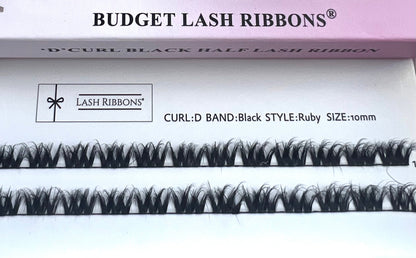 Ruby Fluff'Em Budget 'D' Curl Lash Ribbons® - ScentiMelti Home Fragrance, Beauty & Gifts UK