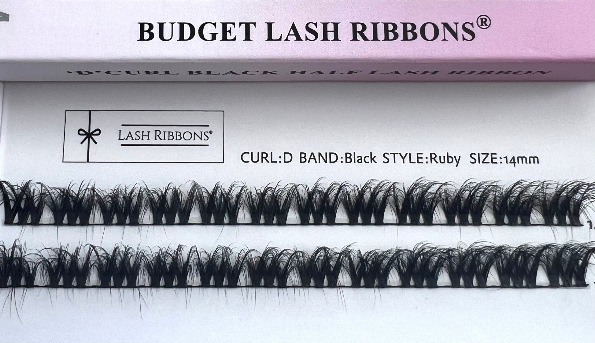 Ruby Fluff'Em Budget 'D' Curl Lash Ribbons® - ScentiMelti Home Fragrance, Beauty & Gifts UK