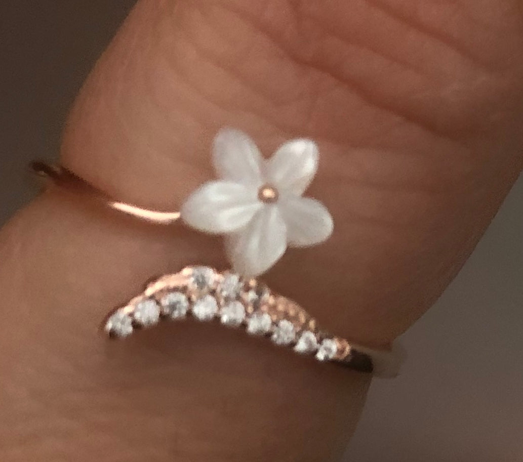 Spring Flowers - Rings with single flower - ScentiMelti Home Fragrance, Beauty & Gifts UK