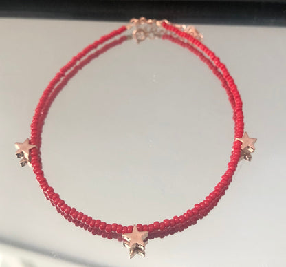 Anklets With Silver Beads - ScentiMelti Home Fragrance, Beauty & Gifts UK