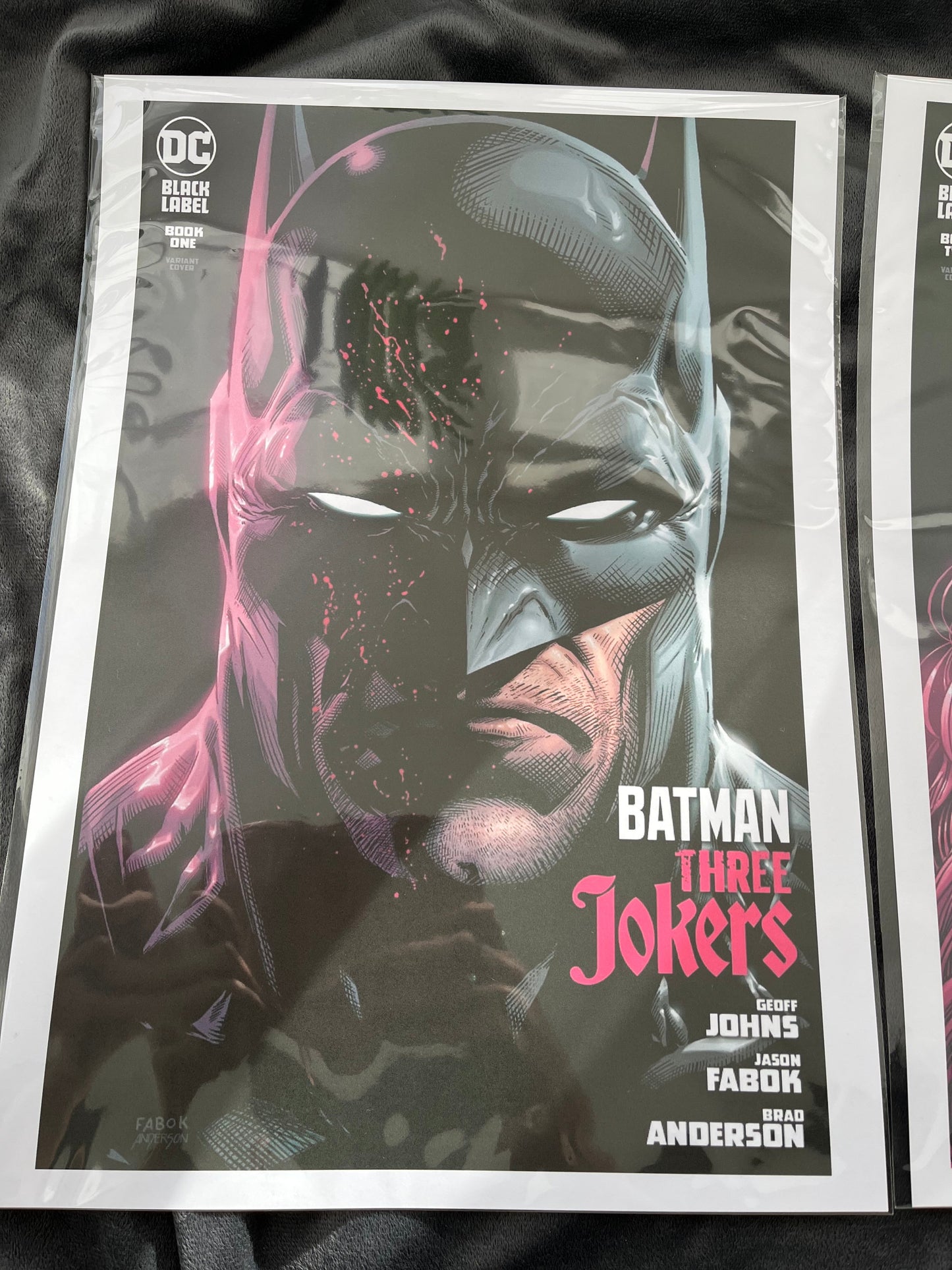 Set of 3 Joker Black Label Prints, Batman, Catwoman, Three Jokers Edition Comic Cover Prints Billies Inks ScentiMelti Wax Melts