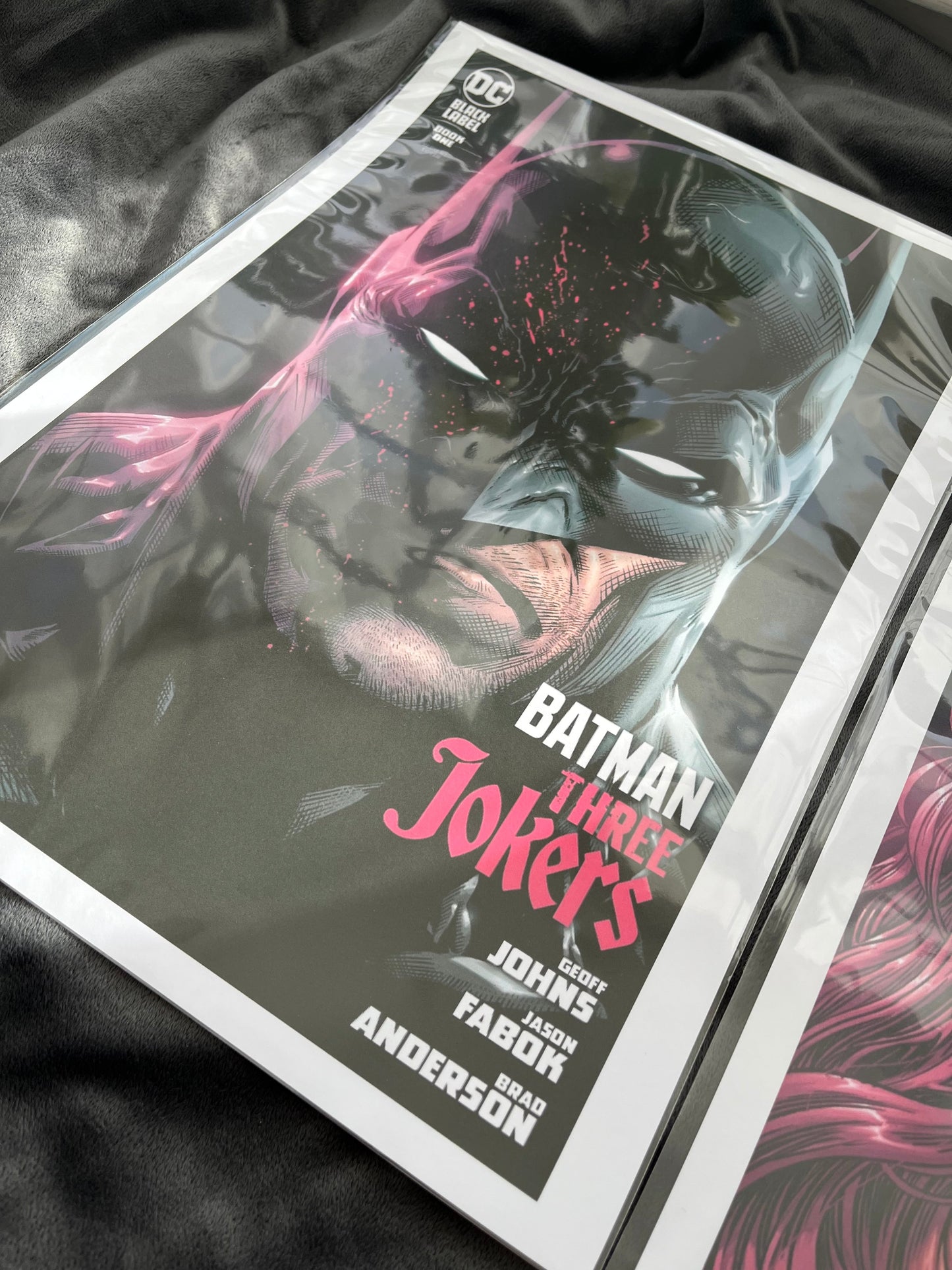 Set of 3 Joker Black Label Prints, Batman, Catwoman, Three Jokers Edition Comic Cover Prints Billies Inks ScentiMelti Wax Melts