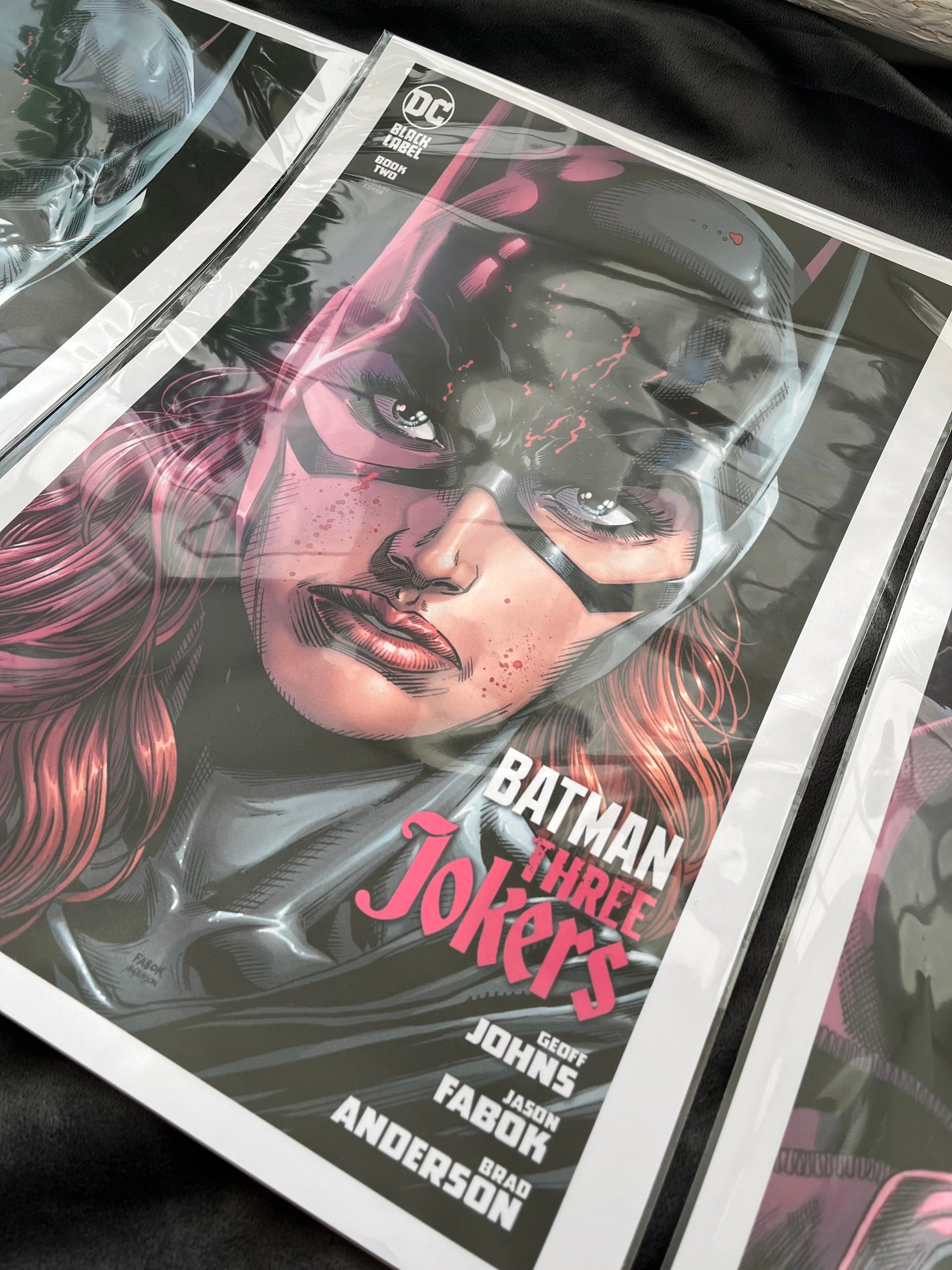 Set of 3 Joker Black Label Prints, Batman, Catwoman, Three Jokers Edition Comic Cover Prints Billies Inks ScentiMelti Wax Melts