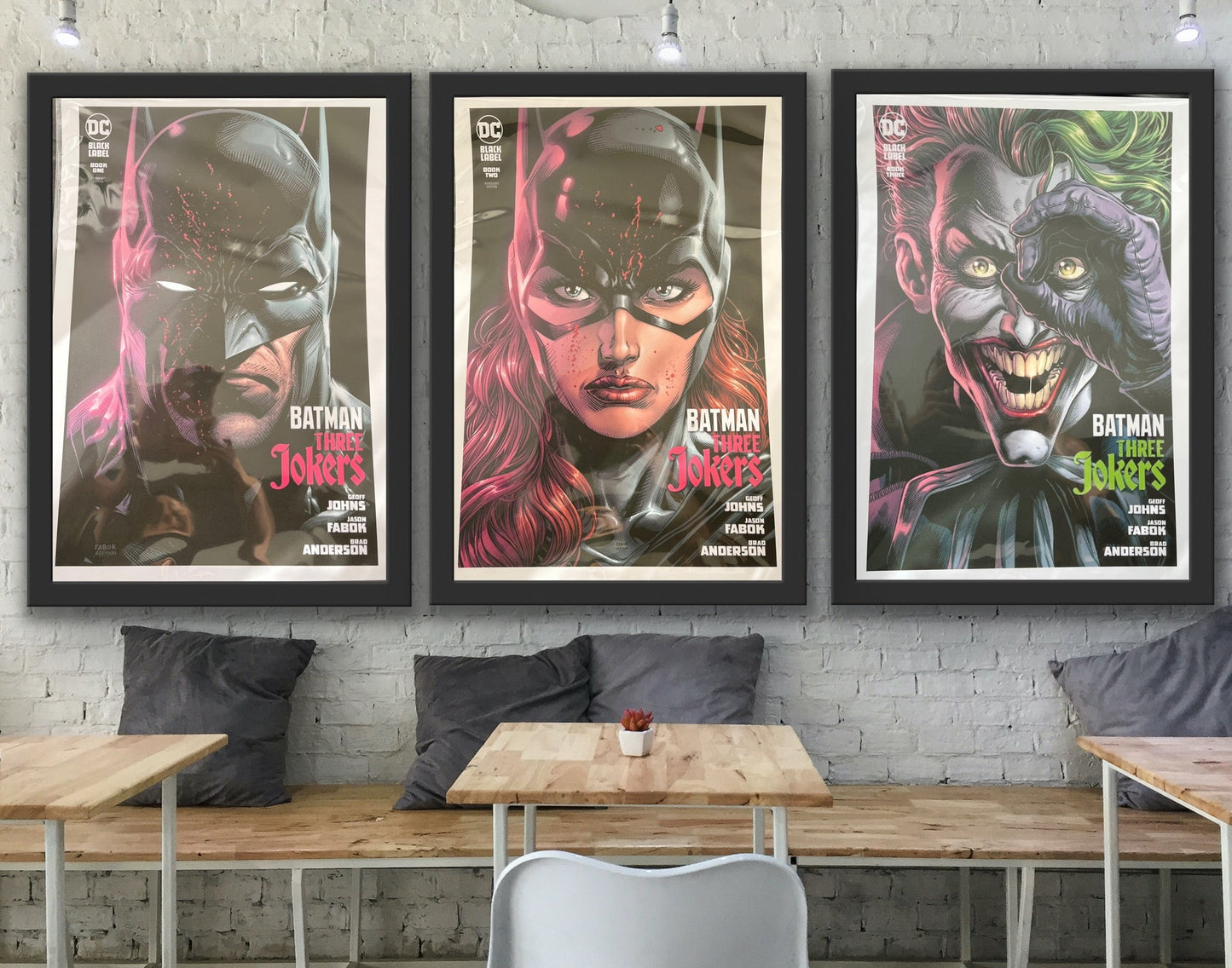 Set of 3 Joker Black Label Prints, Batman, Catwoman, Three Jokers Edition Comic Cover Prints Billies Inks ScentiMelti Wax Melts