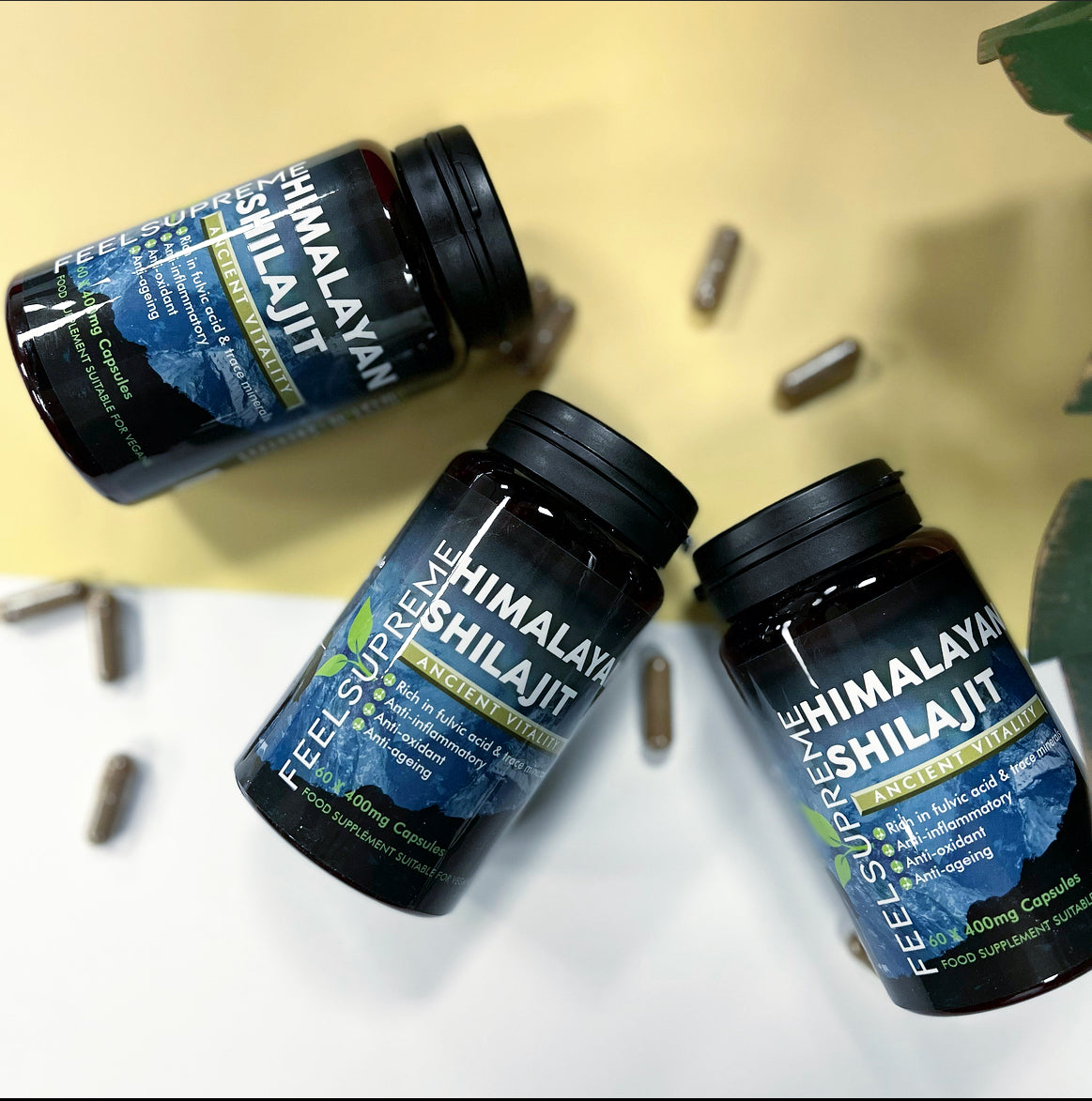 Himalayan Shilajit Capsules - ScentiMelti Home Fragrance, Beauty & Gifts UK