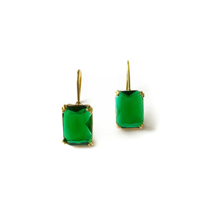 Addy Green Jewel Drop Earrings LUXE TONES ScentiMelti Wax Melts