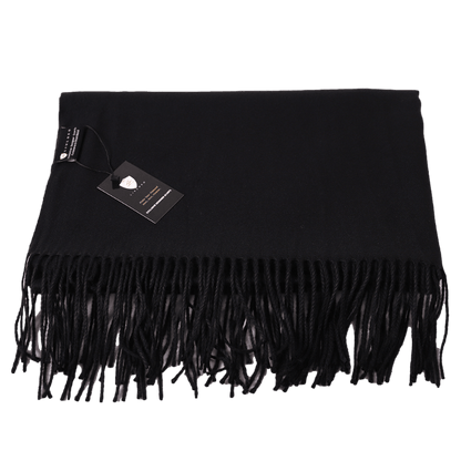 Classic Black Pashmina Shawl - ScentiMelti Home Fragrance, Beauty & Gifts UK