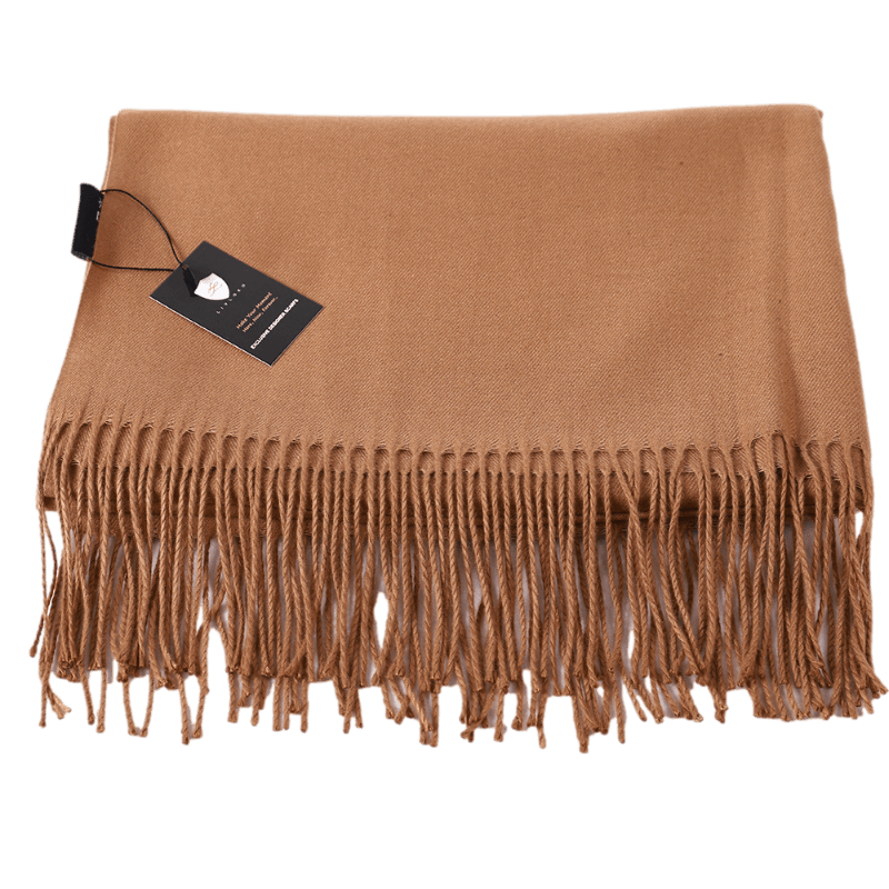 Camel Gold Coloured Shawl - ScentiMelti Home Fragrance, Beauty & Gifts UK