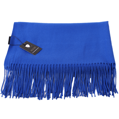 Blue Pashmina Shawl Wrap - ScentiMelti Home Fragrance, Beauty & Gifts UK