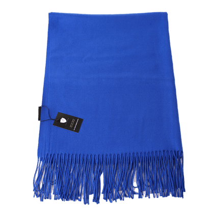 Blue Pashmina Shawl Wrap - ScentiMelti Home Fragrance, Beauty & Gifts UK