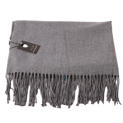 Grey Pashmina Shawl Wrap - ScentiMelti Home Fragrance, Beauty & Gifts UK