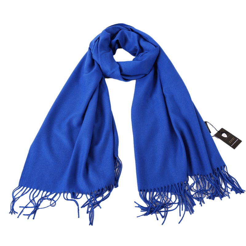 Blue Pashmina Shawl Wrap - ScentiMelti Home Fragrance, Beauty & Gifts UK