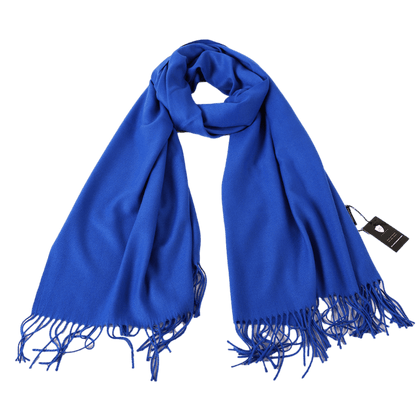 Blue Pashmina Shawl Wrap - ScentiMelti Home Fragrance, Beauty & Gifts UK