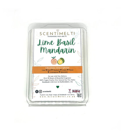 Lime Basil Mandarin JM Inspired Heart Clamshell Wax Melts - ScentiMelti  Lime Basil Mandarin JM Inspired Heart Clamshell Wax Melts