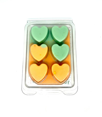 Lime Basil Mandarin JM Inspired Heart Clamshell Wax Melts - ScentiMelti  Lime Basil Mandarin JM Inspired Heart Clamshell Wax Melts