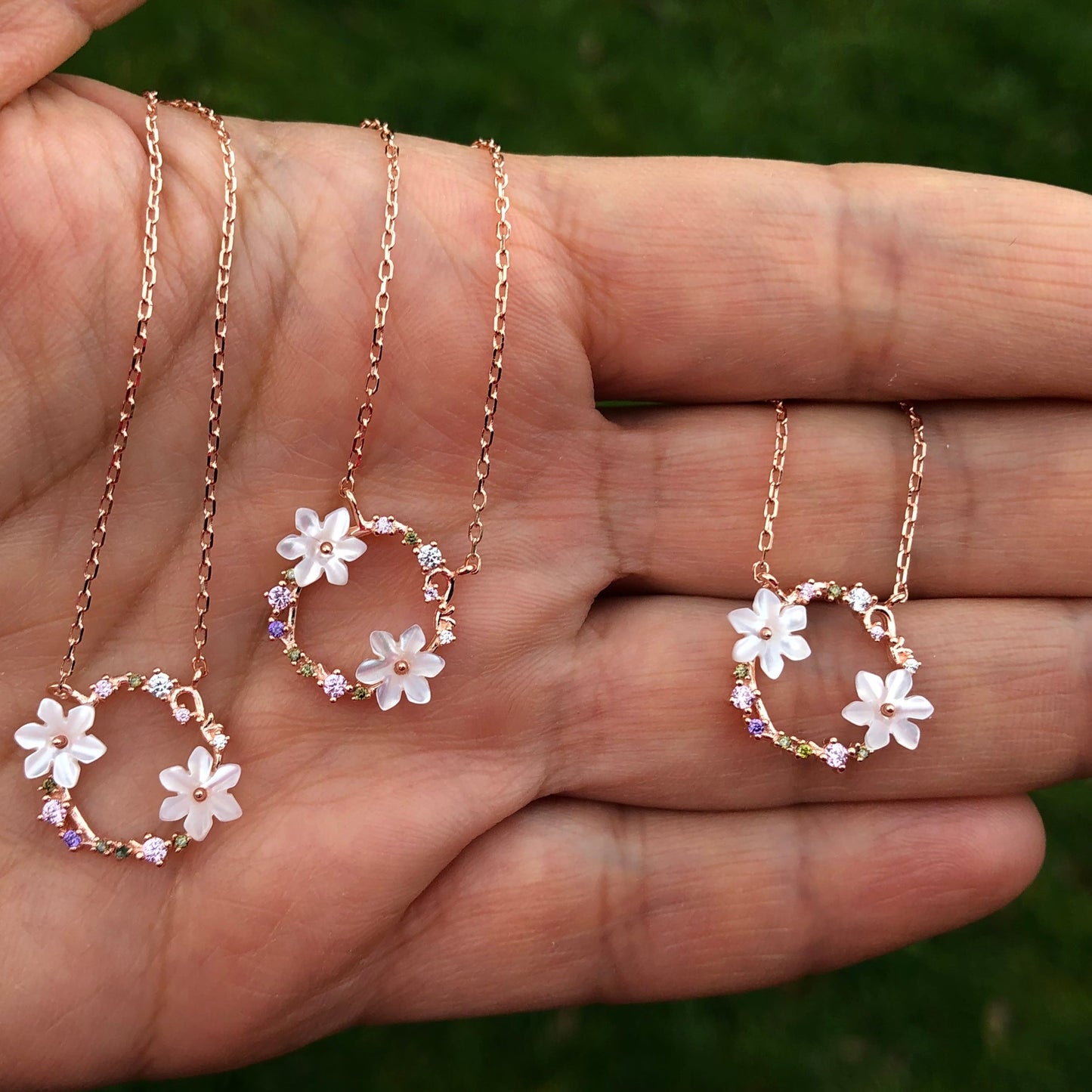 Spring Flower Necklaces - ScentiMelti Home Fragrance, Beauty & Gifts UK