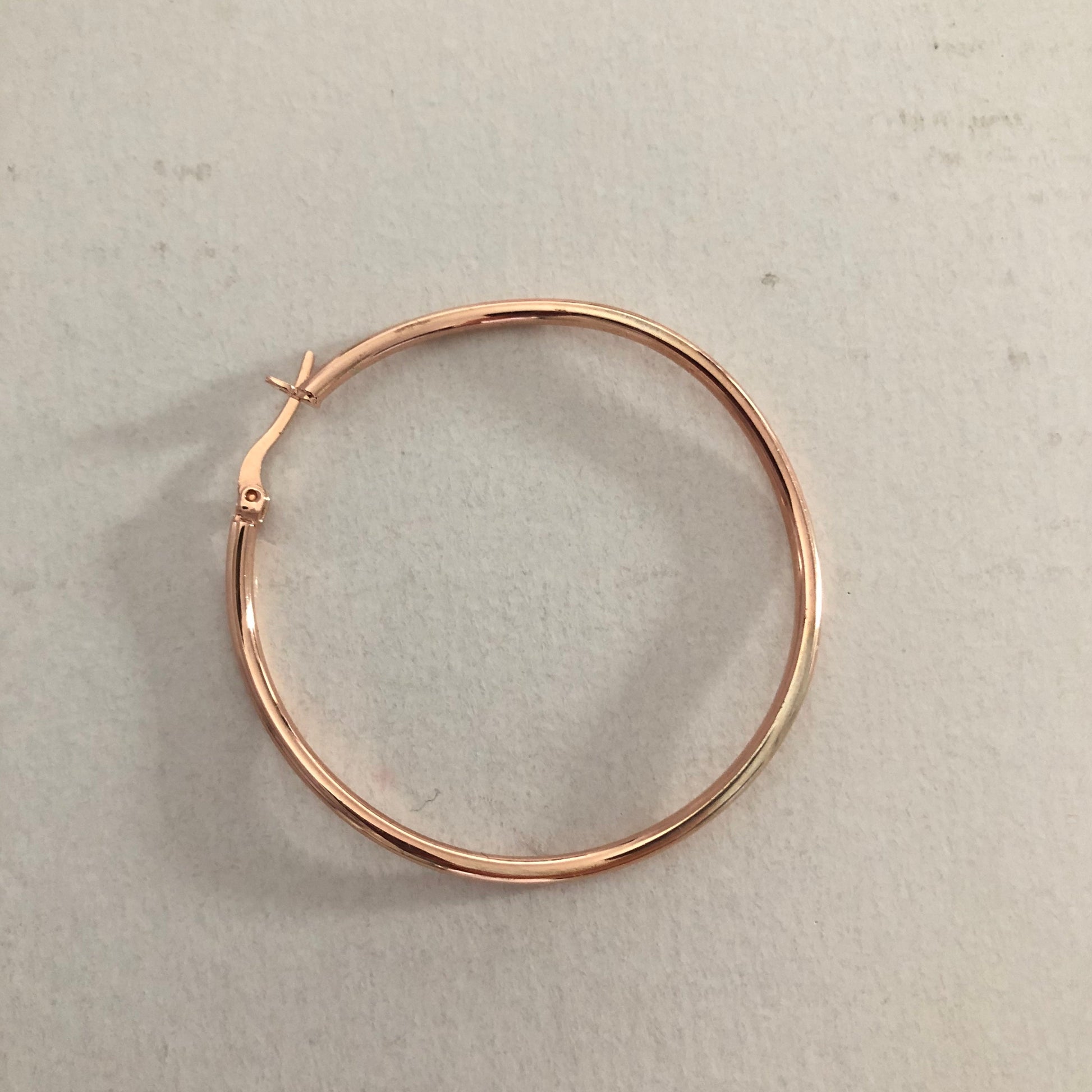 Wavy Hoops Rose Gold Plated Silver Essyn London ScentiMelti Wax Melts