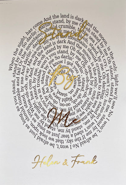 Spiral Song Lyric Prints Billies Inks ScentiMelti Wax Melts