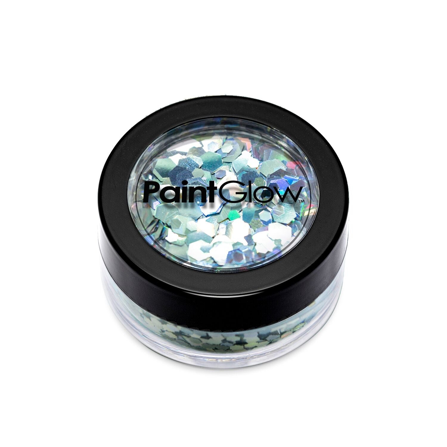 PaintGlow Holographic Chunky Glitter  – Vegan Cosmetic Glitter for Face, Body, Nails, Hair and Lip - ScentiMelti Home Fragrance, Beauty & Gifts UK