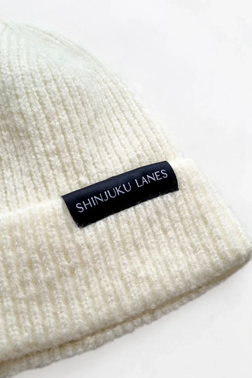 Origin Ribbed Beanie - Ivory - ScentiMelti Home Fragrance, Beauty & Gifts UK