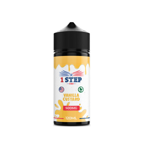 1 Step CBD 500mg CBD E-liquid 120ml (BUY 1 GET 1 FREE) - ScentiMelti Home Fragrance, Beauty & Gifts UK