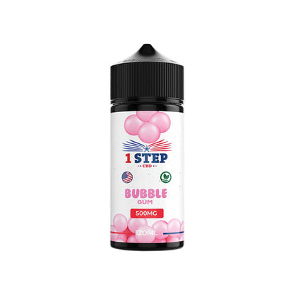 1 Step CBD 500mg CBD E-liquid 120ml (BUY 1 GET 1 FREE) - ScentiMelti Home Fragrance, Beauty & Gifts UK