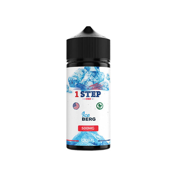 1 Step CBD 500mg CBD E-liquid 120ml (BUY 1 GET 1 FREE) - ScentiMelti Home Fragrance, Beauty & Gifts UK