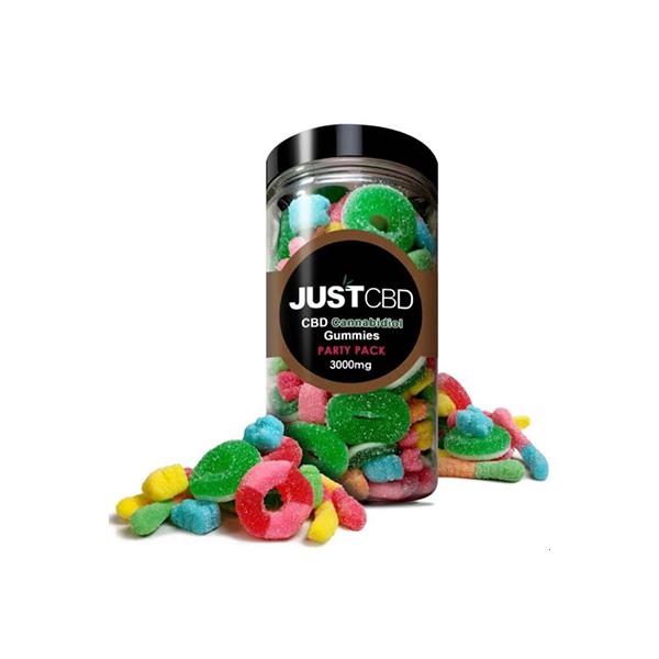 Just CBD 3000mg Gummies - 600g - ScentiMelti Home Fragrance, Beauty & Gifts UK