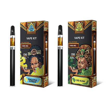 Aztec CBD 1000mg Vape Kit - 1ml - ScentiMelti Home Fragrance, Beauty & Gifts UK