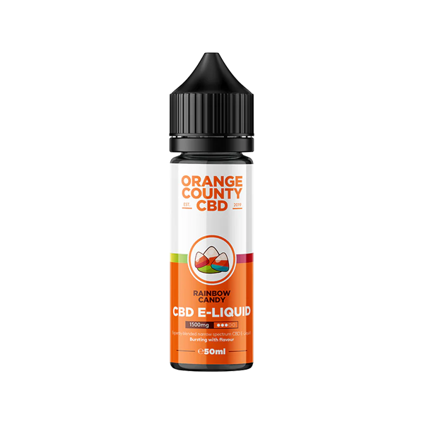 Orange County CBD 1500mg Broad Spectrum CBD E-liquid 50ml (50VG/50PG) The CBD Hut ScentiMelti Wax Melts