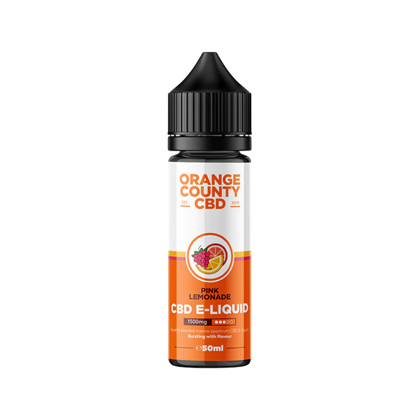 Orange County CBD 1500mg Broad Spectrum CBD E-liquid 50ml (50VG/50PG) The CBD Hut ScentiMelti Wax Melts