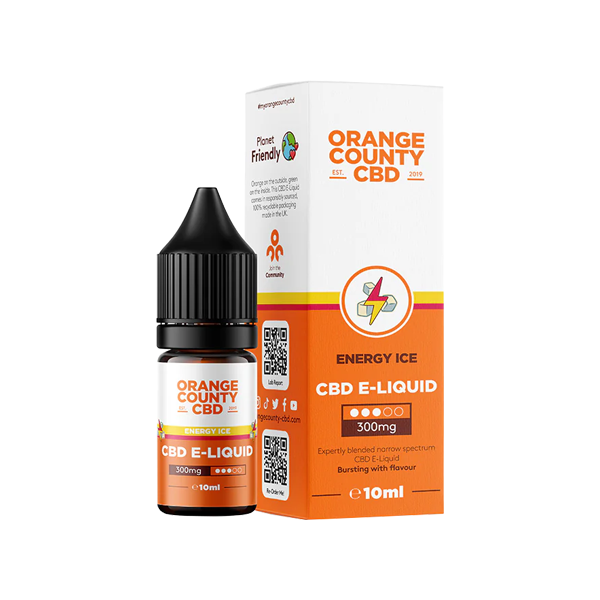 Orange County CBD 300mg Broad Spectrum CBD E-liquid 10ml (50VG/50PG) The CBD Hut ScentiMelti Wax Melts