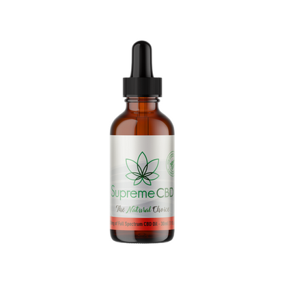 Supreme CBD 6000mg Full Spectrum CBD Tincture Oil - 30ml - ScentiMelti Home Fragrance, Beauty & Gifts UK