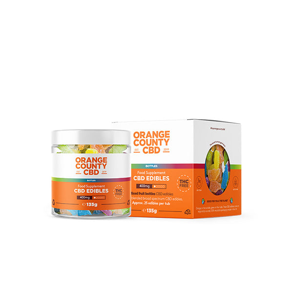 Orange County CBD 400mg Gummies - Small Pack - ScentiMelti Home Fragrance, Beauty & Gifts UK