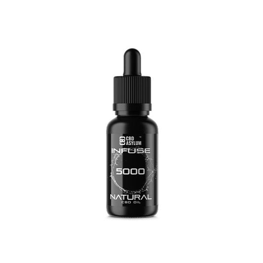 CBD Asylum Infuse 5000mg CBD Natural Oil - 30ml (BUY 1 GET 2 FREE) - ScentiMelti Home Fragrance, Beauty & Gifts UK