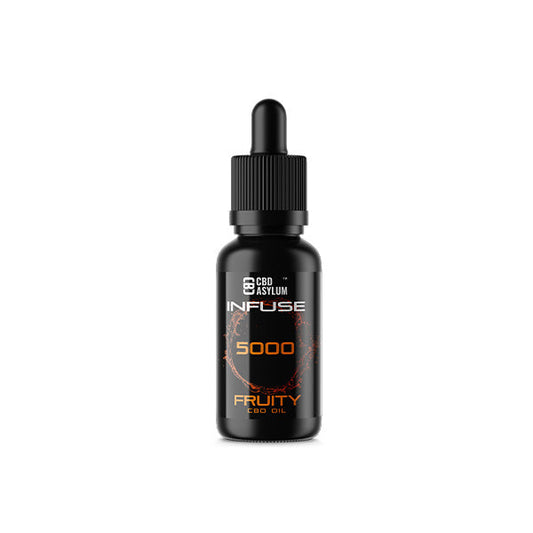 CBD Asylum Infuse 5000mg CBD Fruity Oil - 30ml (BUY 1 GET 2 FREE) - ScentiMelti Home Fragrance, Beauty & Gifts UK