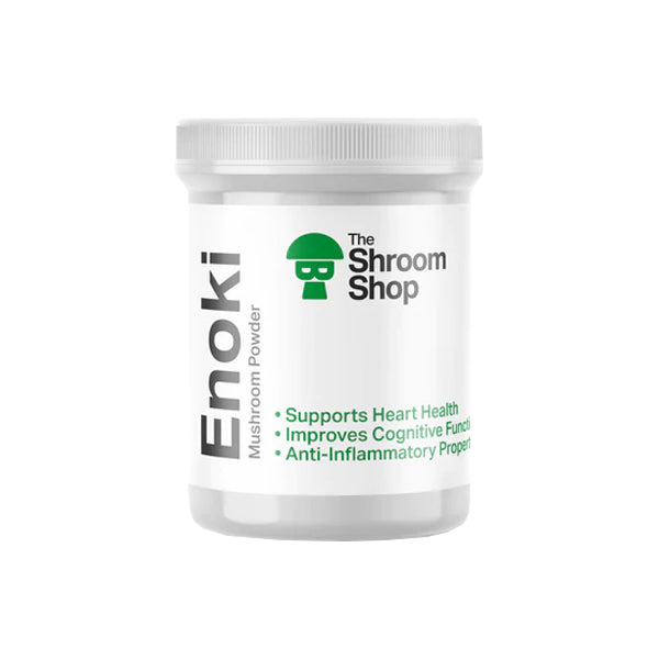 The Shroom Shop Enoki Mushroom 90000mg Powder The CBD Hut ScentiMelti Wax Melts