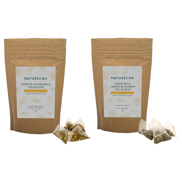 Naturecan 300mg CBD Hemp Tea - 20 Bags - ScentiMelti Home Fragrance, Beauty & Gifts UK