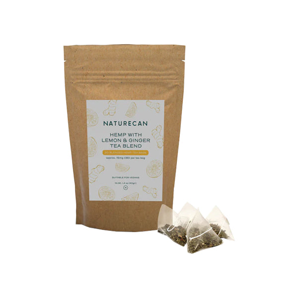 Naturecan 300mg CBD Hemp Tea - 20 Bags - ScentiMelti Home Fragrance, Beauty & Gifts UK