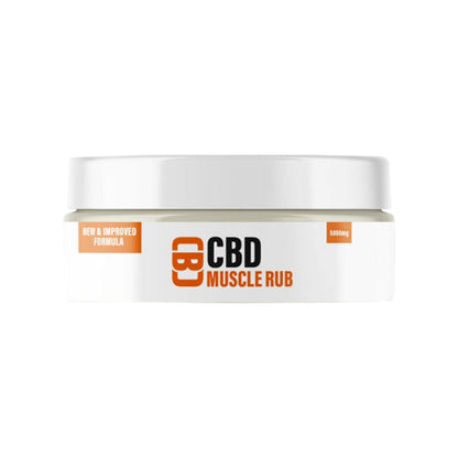 CBD Asylum 2000mg CBD 100ml Muscle Rub Balm (BUY 1 GET 2 FREE) - ScentiMelti Home Fragrance, Beauty & Gifts UK