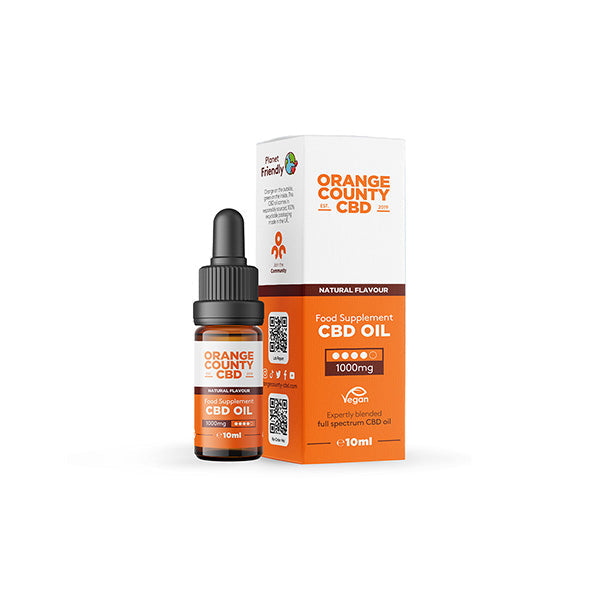 Orange County CBD 1000mg Full Spectrum CBD Oil - 10ml - ScentiMelti Home Fragrance, Beauty & Gifts UK