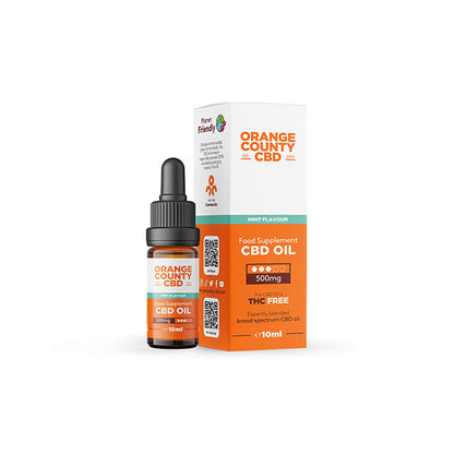 Orange County CBD 500mg Broad Spectrum CBD Oil - 10ml - ScentiMelti Home Fragrance, Beauty & Gifts UK