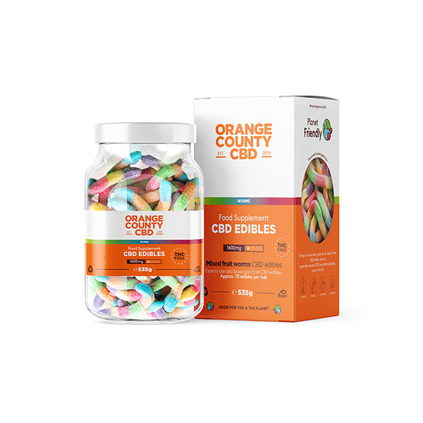 Orange County CBD 1600mg Gummies - Large Pack - ScentiMelti Home Fragrance, Beauty & Gifts UK