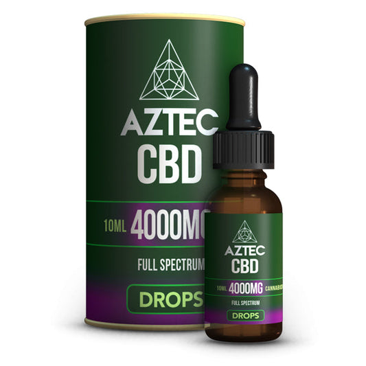 Aztec CBD Full Spectrum Hemp Oil 4000mg CBD 10ml - ScentiMelti Home Fragrance, Beauty & Gifts UK