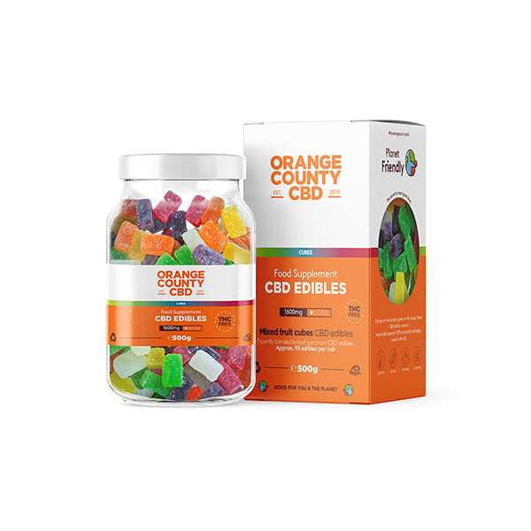 Orange County CBD 1600mg Gummies - Large Pack - ScentiMelti Home Fragrance, Beauty & Gifts UK