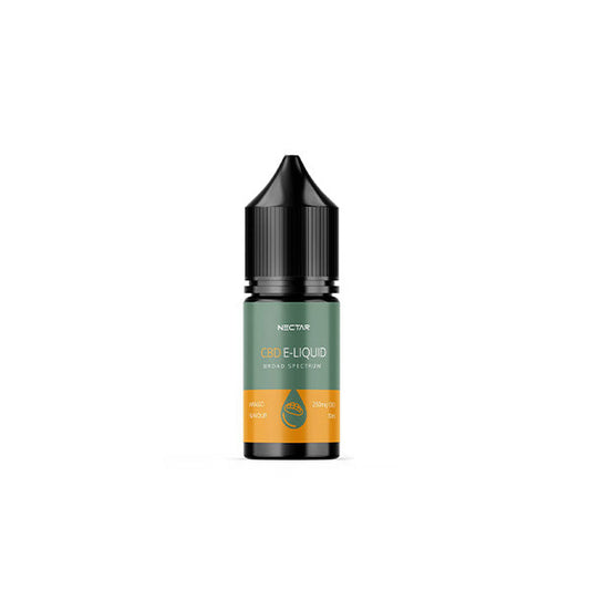 Nectar Mango 2.5% 250mg Broad Spectrum CBD Vape Oil - 10ml - ScentiMelti Home Fragrance, Beauty & Gifts UK