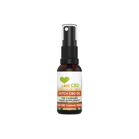 Love CBD 500mg Dutch CBD Oil Spray - 20ml - ScentiMelti Home Fragrance, Beauty & Gifts UK