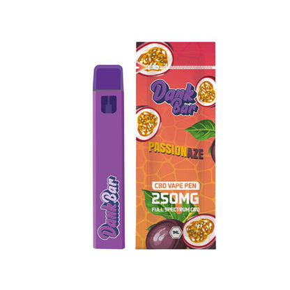 Dank Bar 250mg Full Spectrum CBD Vape Disposable by Purple Dank - 12 flavours - ScentiMelti Home Fragrance, Beauty & Gifts UK