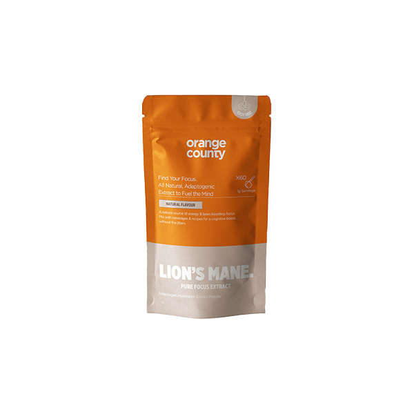 Orange County  Lion's Mane 240000mg Extract Powder - ScentiMelti Home Fragrance, Beauty & Gifts UK