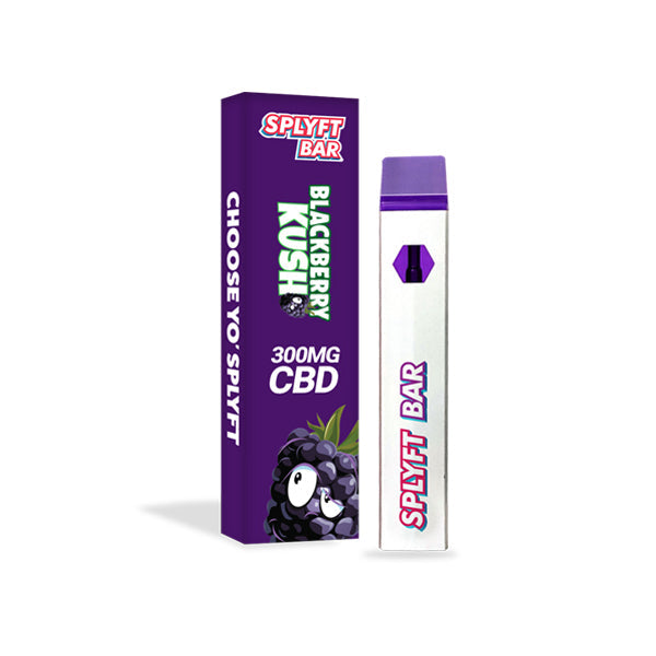 SPLYFT BAR 300mg Full Spectrum CBD Disposable Vape - 12 flavours - ScentiMelti Home Fragrance, Beauty & Gifts UK